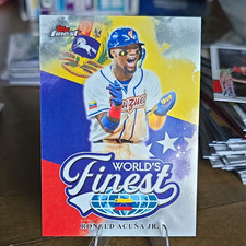 2026 Topps Finest World's Finest #WF-27 Ronald Acuna Jr. Venezuela
