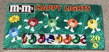 M&Ms Happy Lights Holiday Christmas Set of 20...