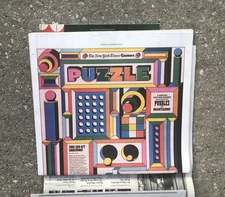 NEW YORK TIMES - SUNDAY NOVEMBER 23, 2025 (NEW YORK TIMES HOLIDAY PUZZLE MANIA!)