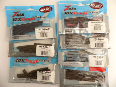 ZMAN ''ElaZtech'' TICKLERZ 2.75'' - USA - 56 LURES - D8