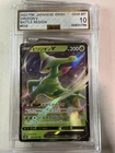 AGS GEM MINT 10 Virizion V 010/067 S9a: Battle Region Holo (Japanese)