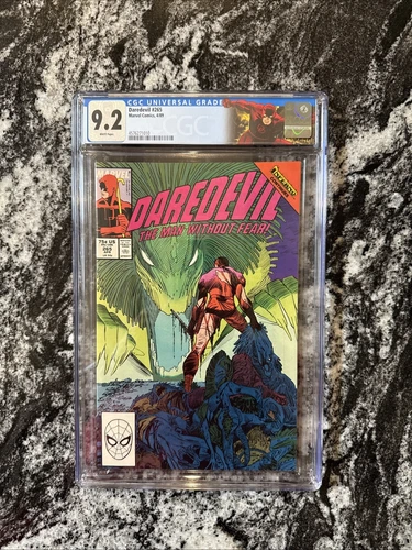 Daredevil #265 CGC 9.2 John Romita Jr Custom Label