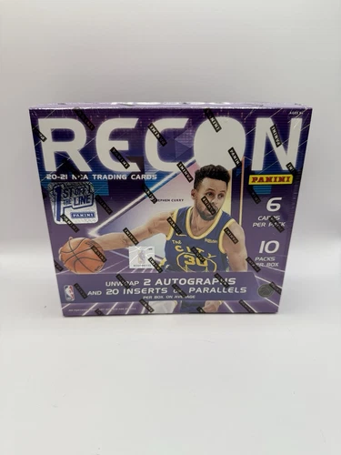 🏀 2020-21 FOTL Panini Recon NBA Basketball Factory Sealed Hobby Box