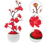 Künstliche Pflaumen-Dekoration, realistische , künstlicher Bonsai,