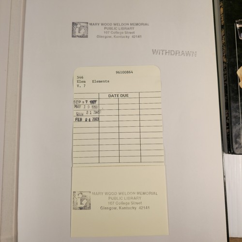 Lot of 10 Grolier Elements Books (Ex-Library) 1996 Homeschool Science Chemistry - Picture 24 of 24