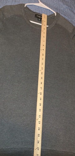 Herren Large ACHTUNG Waffel Strick grau Pullover Oberteil, dunkelgrau/anthrazitgrau gebraucht, in einwandfreiem Zustand - Bild 22 von 22