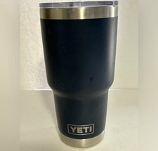 Yeti Rambler, Tumbler With Lid, Stainless Steel 30oz BLACK