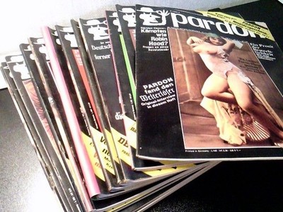 Konvolut: 12 Zeitschriften Pardon die deutsche satirische Monatsschrift - 10. Ja