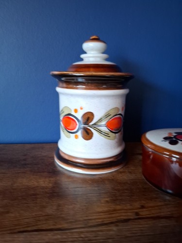 Vintage Set West German SMF Schramberg BERNAU handbemalt Keramik Geschirr - Bild 2 von 8