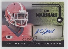 2016 SAGE Hit Auto Black Keith Marshall #A14 Auto rp9