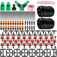 149 Drip Irrigation System Garden Plant Self Watering Micro Hose Sprinkler Kit