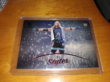 AJ Styles 2023 Panini Chronicles WWE Luminance Red 196/199 #161