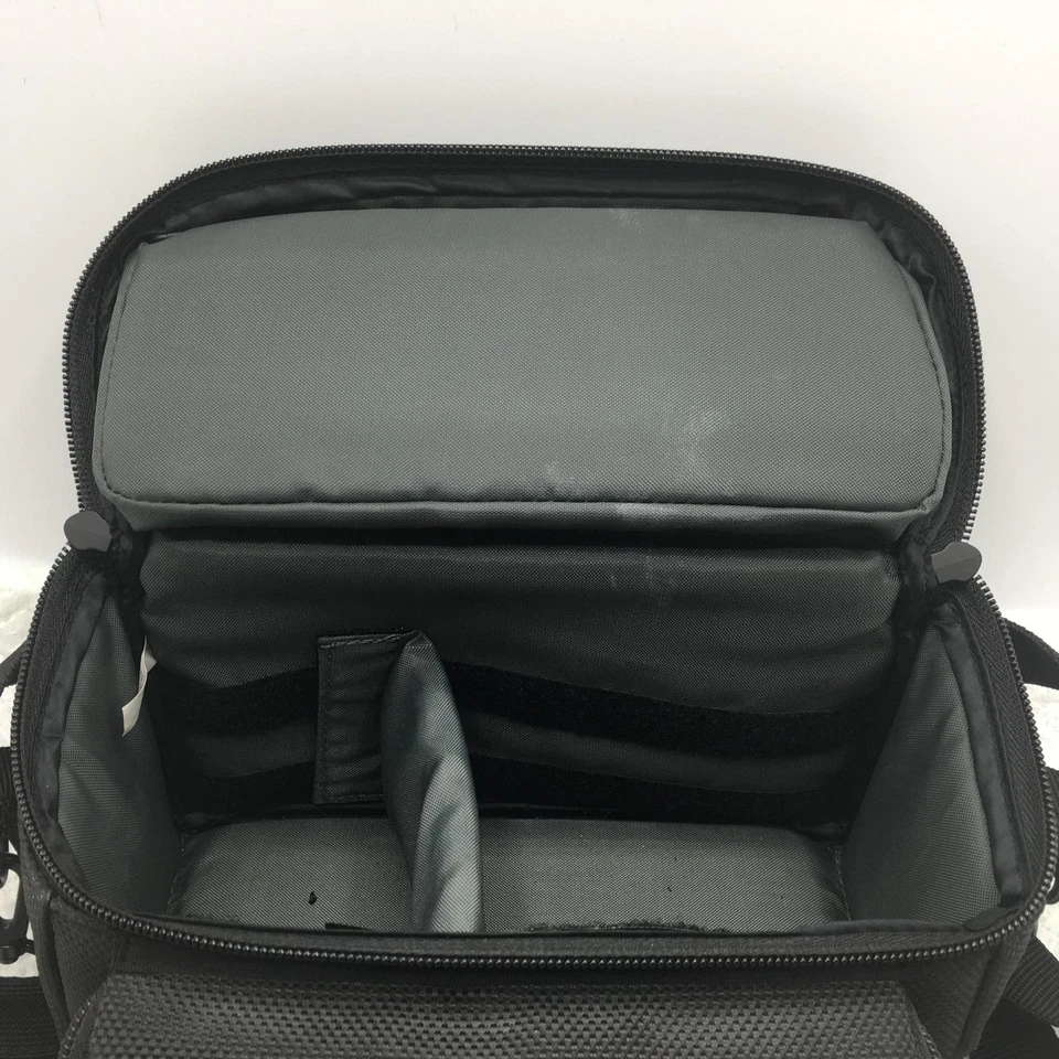 Bolso de hombro vintage para cámara/videocámara Panasonic - negro/azul Foto 2 de 2