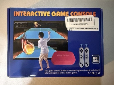 Plug & Play TV Game Console for Kids & Adults - 100 Interactive Games