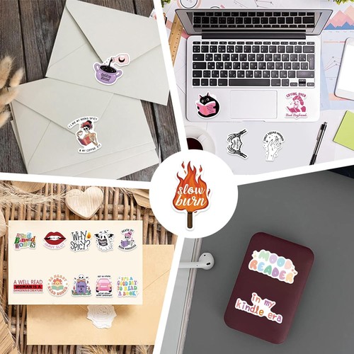 200 PCS Book Stickers for Kindle, Bookish Stickers, Reading Multicolor - 第 6/6 張圖片
