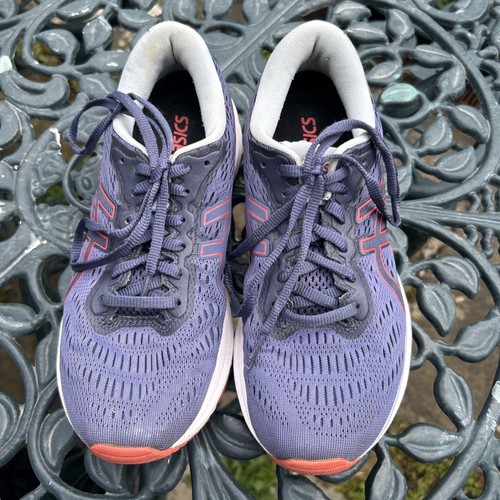 Ladies ASICS GT-XPRESS 2 running Training Shoes size Uk 6 Euro 39 Purple And Red - Picture 2 of 12