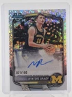 WINTERS GRADY 2025-26 BOWMAN CHROME U 1ST MINI DIAMOND AUTO /100 #CPA-WG Q4520