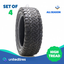 Set Of 4 Used Lt 26560r20 Bfgoodrich All-terrain Ta Ko2 121118s - 8-1032