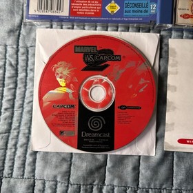 Sega Dreamcast - Marvel VS Capcom 2 - Case & Disc Tested US Seller