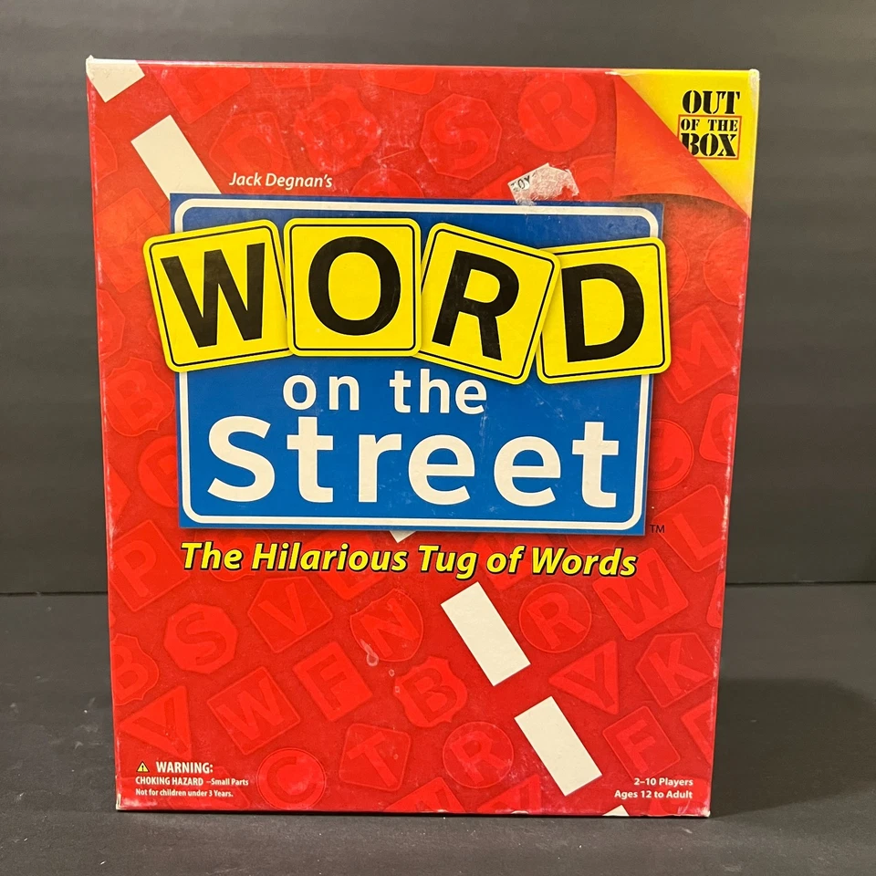 Word on the Street Board Game Out of the Box 2009 Party Word Game Complete - Image 2 of 4