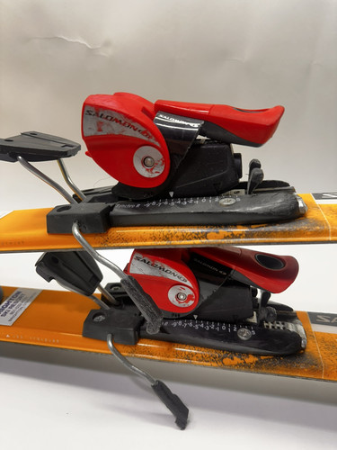 Youth Salomon X Scream Grom Skis, L100 R8 SC 86 63 77 Austria, - Picture 6 of 7