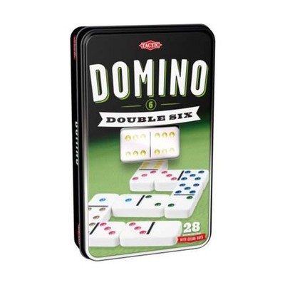 Tactic Boardgame Domino - Double Six Box SW (New)