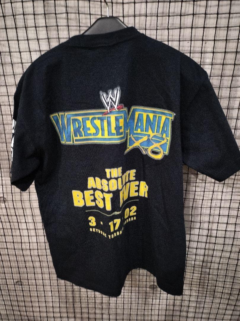 The Rock vs Hulk Hogan WWE WrestleMania T-Shirt L Black | eBay