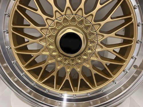 4 135 19 inch Gold Staggered Rims fits PONTIAC GTO 2004 - 2006 - 第 2/6 張圖片