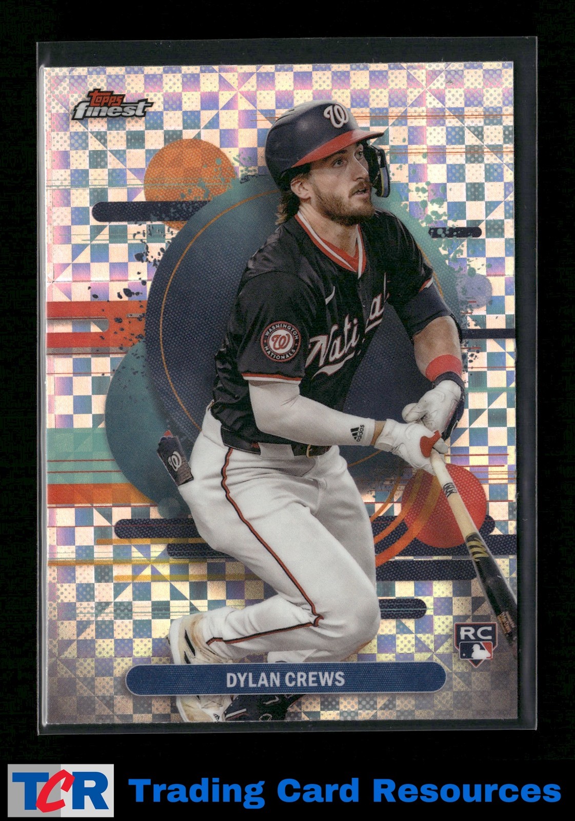 2025 Finest #125 Dylan Crews Checkerboard