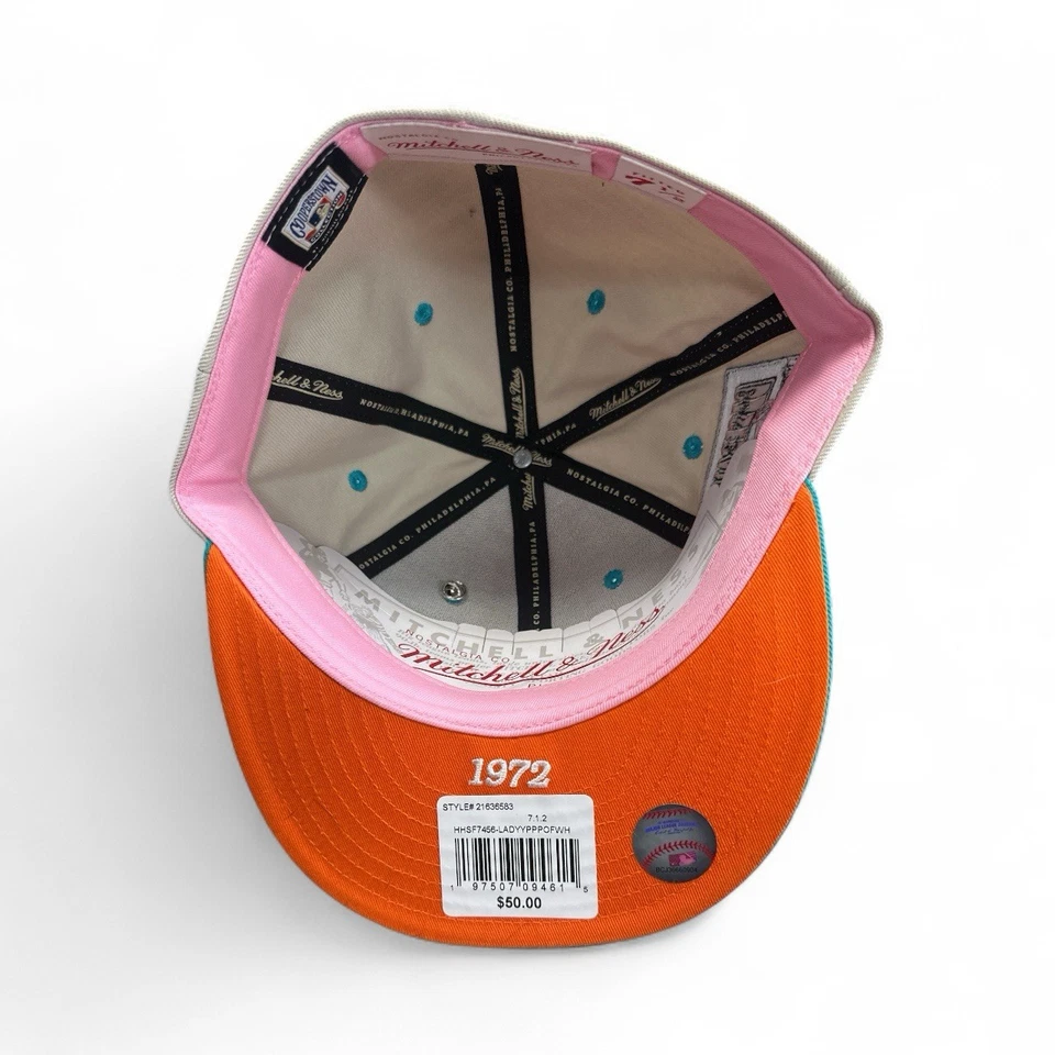 Gorra de béisbol ajustada 7 1/2 Topps Lids x Mitchell & Ness Los Angeles Dodgers Foto 4 de 4