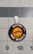 k Hot Wheels Redlines  Tin Button Pin Mongoose Dragster Funny Car