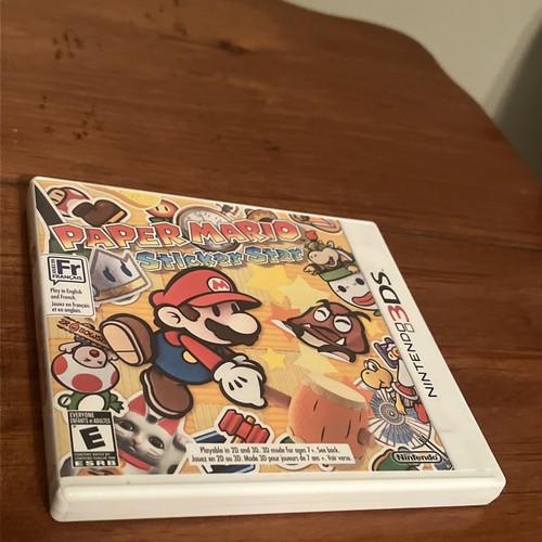 Paper Mario Super Star - Nintendo 3DS 2012 - CIB - Mint Condition - Picture 2 of 6