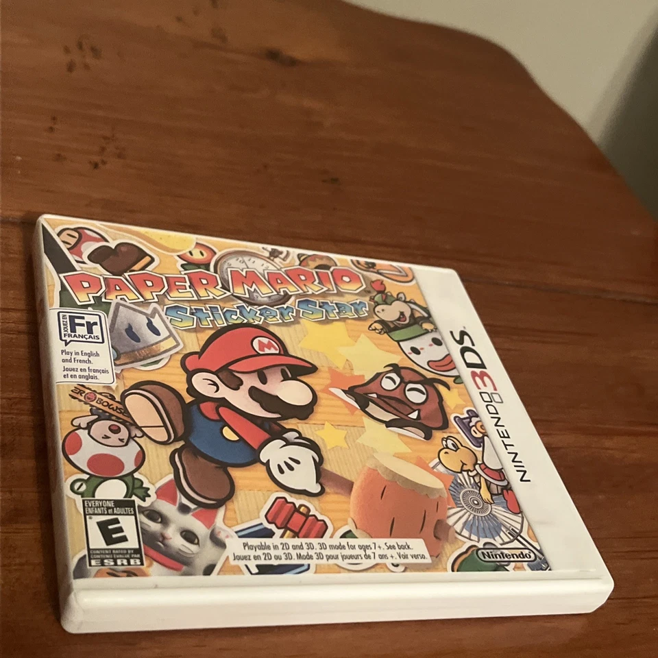 Paper Mario Super Star - Nintendo 3DS 2012 - CIB - Mint Condition - Image 2 of 4