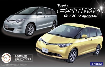 Fujimi Toyota Estima G/X/Aeras G Paket Modellbausatz im Maßstab 1:24