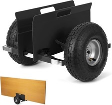 Panel Dolly Cart Clamp Trolley Heavy Duty for Doors and Drywall Workshop Garage