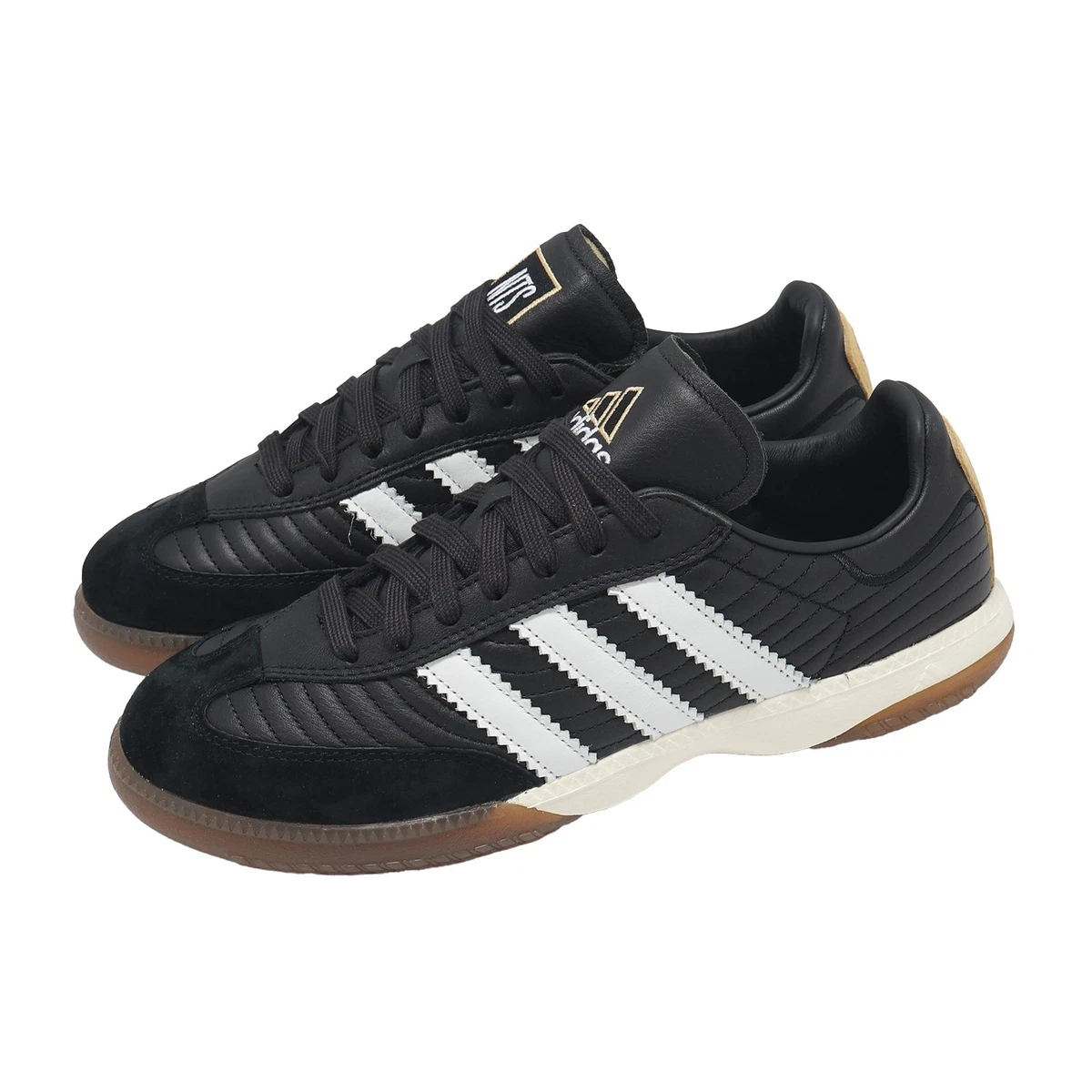 Adidas Samba Black/White/Gum Men\'s Athletic Sneaker Lace Up Low Top FV4847 Adidas Samba Black Gum for sale | eBay main image 3