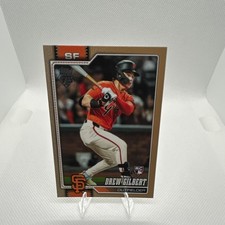 2024 Topps Series 1 Drew Gilbert Rookie #155 San Francisco Giants Baseball