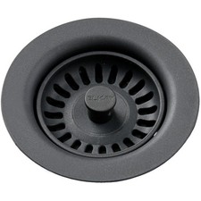 Elkay LKQS35 3-1/2" Basket Strainer - Charcoal