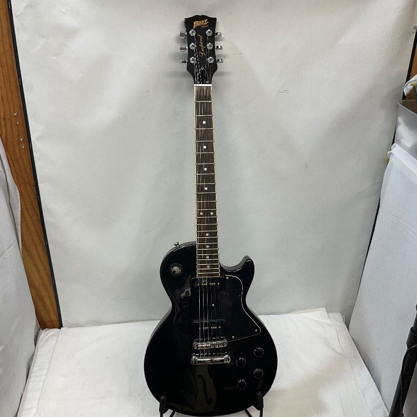 Electric Guitar Blitz by Aria Pro II Leopard Les Paul Junior