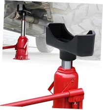 Jack Axle Adapter Lifting Saddle Compatible With Bottle Floor Jack 4INCH Black