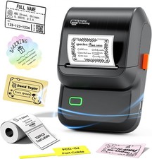 Label Maker Machine with Tape, M100 Address Barcode Label Printer, Versatile ...