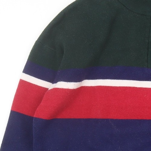 Urban Outfitters Men's Multicoloured Small Striped Full Zip Jumper - Picture 6 of 12