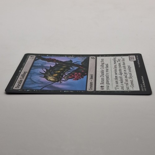 MTG: Durable Coilbug 085/274 - Ikoria Lair of Behemoths 2020 Black Common - Picture 6 of 7