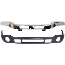 Front Bumper Kit For 2003-2006 GMC Sierra 1500 Fits 1500 HD Fits 2500 HD