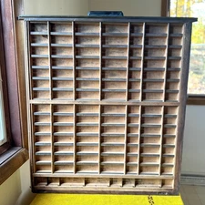 Large Antique Printer's Tray #210