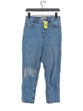 New Look Women's Jeans UK 10 Blue Cotton with Polyester Straight