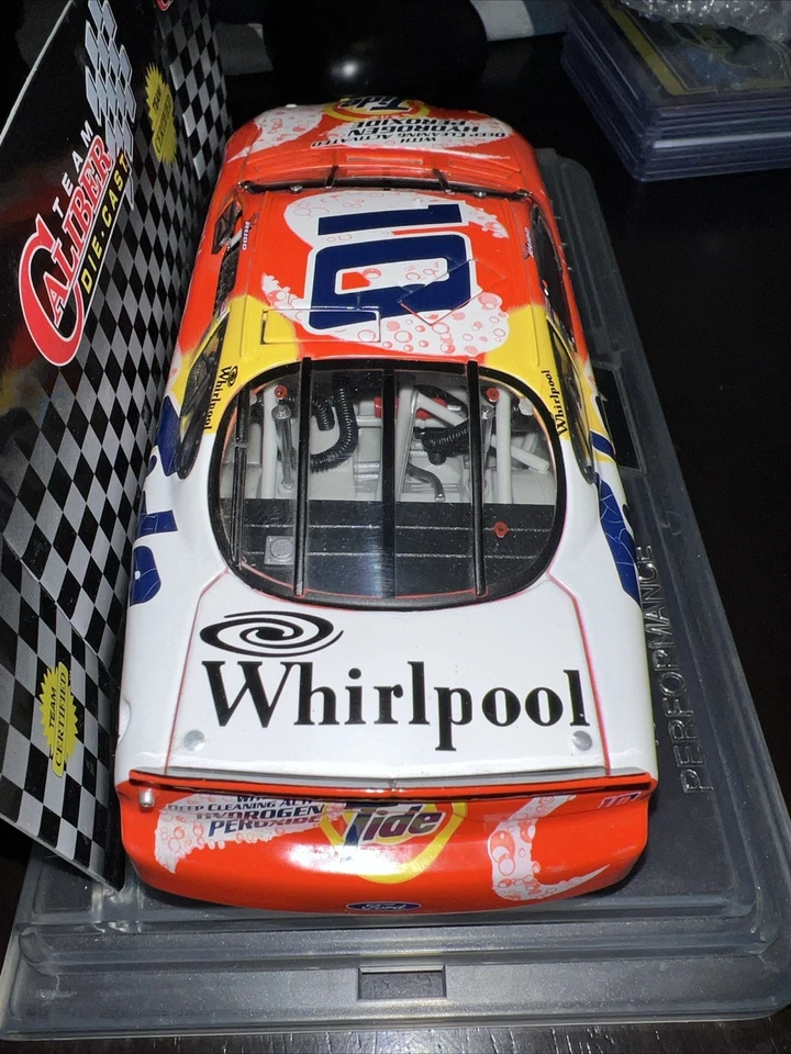 Coche réplica diecast Ricky Rudd 1999 Ford Taurus Tide 1:24 con estuche Foto 3 de 4