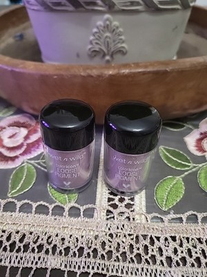    2 Lot Wet n Wild Color Icon Loose Pigment Eye Shade, Pegasus Flutter