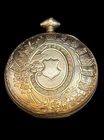 Antique Pocket Watch Elgin Year 1893 Fancy Case Warranted 10 Years Gold Filled