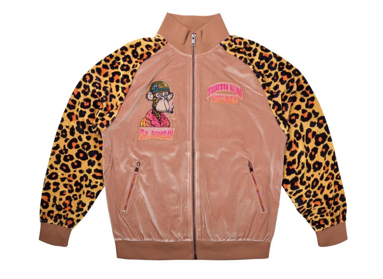 FILA Giacca da pista Death Row Records DR.Bombay beige taglia L rara